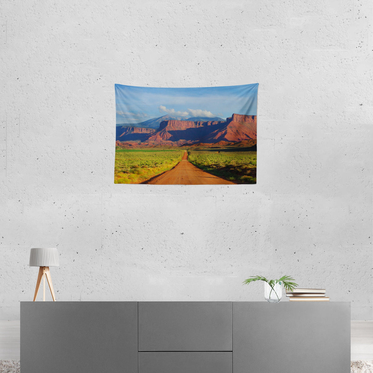 Four Corners Ranch Utah Wall Tapestry Moab - Decorative