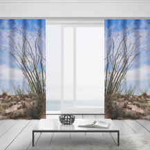 Ocotillo Plant Window Curtains Joshua Tree National Park