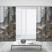 Olympic National Park Rialto Beach Window Curtains 50x84