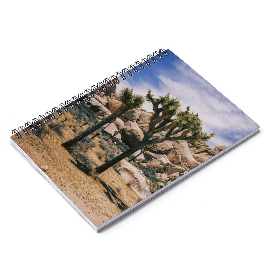 Joshua Tree Notebook - Spiral or Hard Cover Ruled Line -