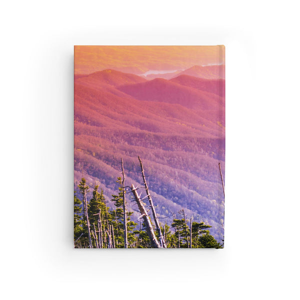 Rainbow Forest Notebook - Spiral or Hard Cover Ruled Line -