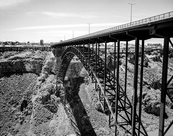 Twin Falls Perrine Bridge Art Print Snake River Idaho Wall -