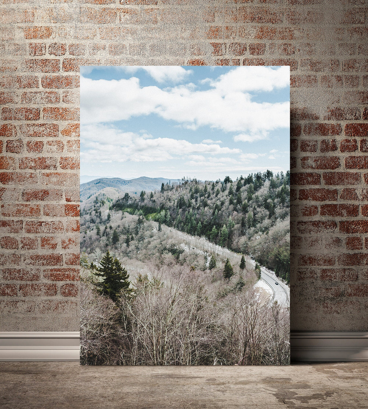 Blue Ridge Parkway Photo Print Asheville North Carolina