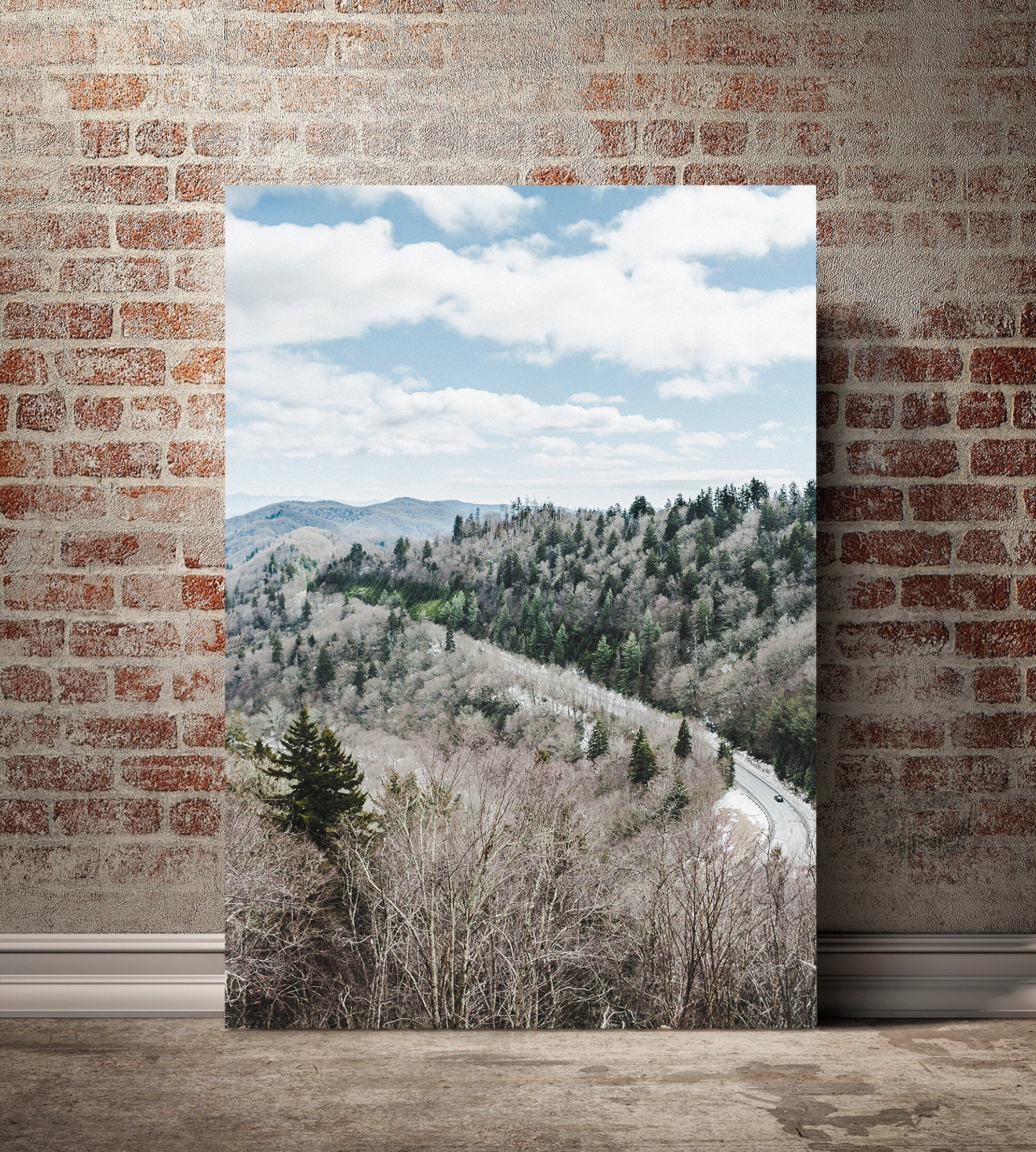 Blue Ridge Parkway Photo Print Asheville North Carolina