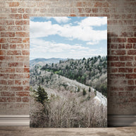 Blue Ridge Parkway Photo Print Asheville North Carolina
