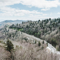 Blue Ridge Parkway Photo Print Asheville North Carolina