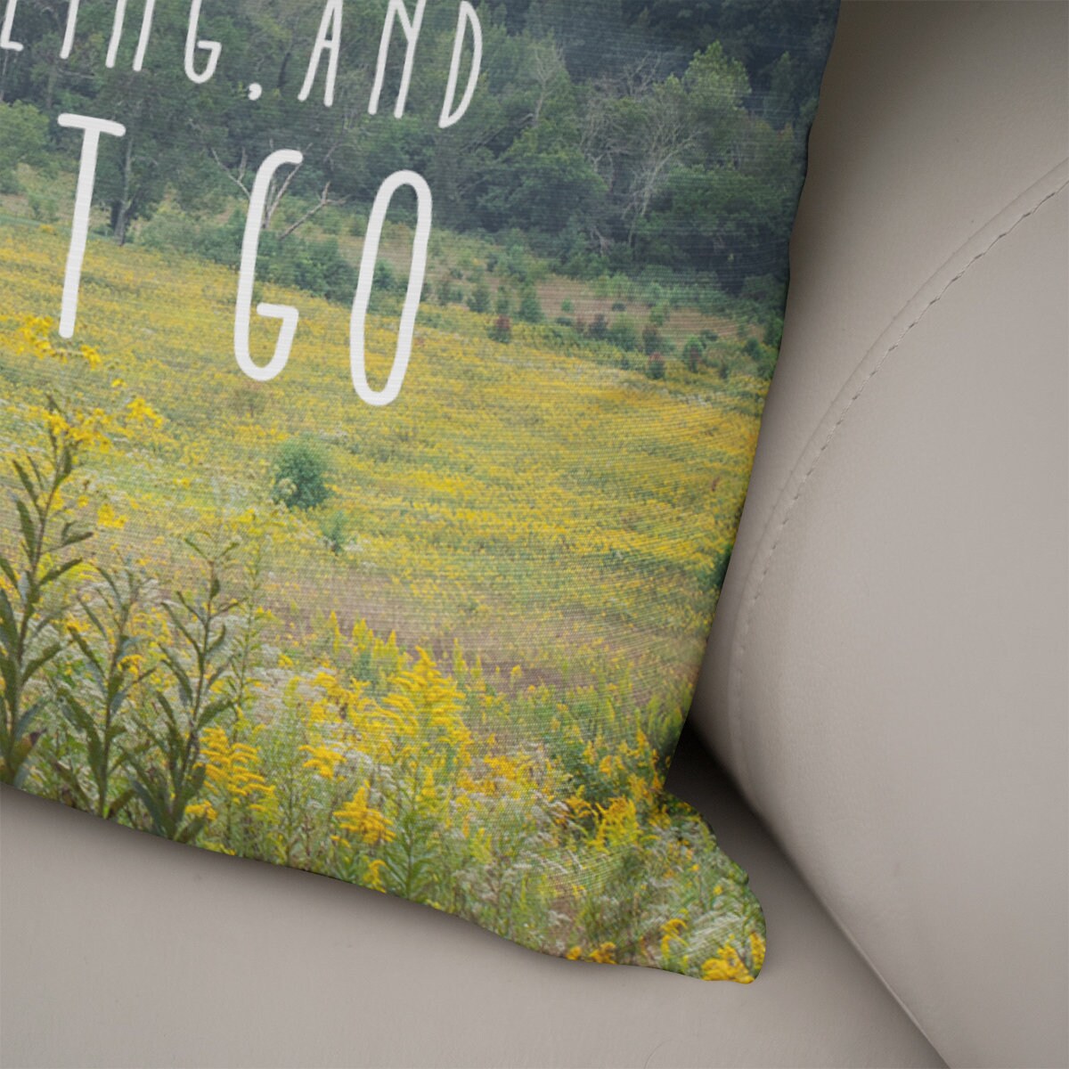 Mountains are Calling and I Must Go Throw Pillow Cover -