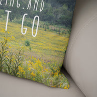 Mountains are Calling and I Must Go Throw Pillow Cover -