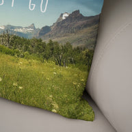 Mountains are Calling and I Must Go Throw Pillow Cover -