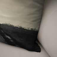 Louisiana Road Lumbar Throw Pillow Cover Haunted Highway