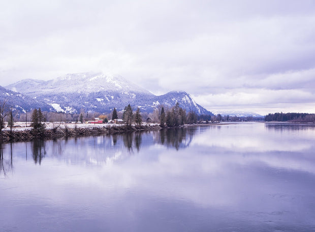Spring Scenery Photo Print Clark Fork Idaho Nature