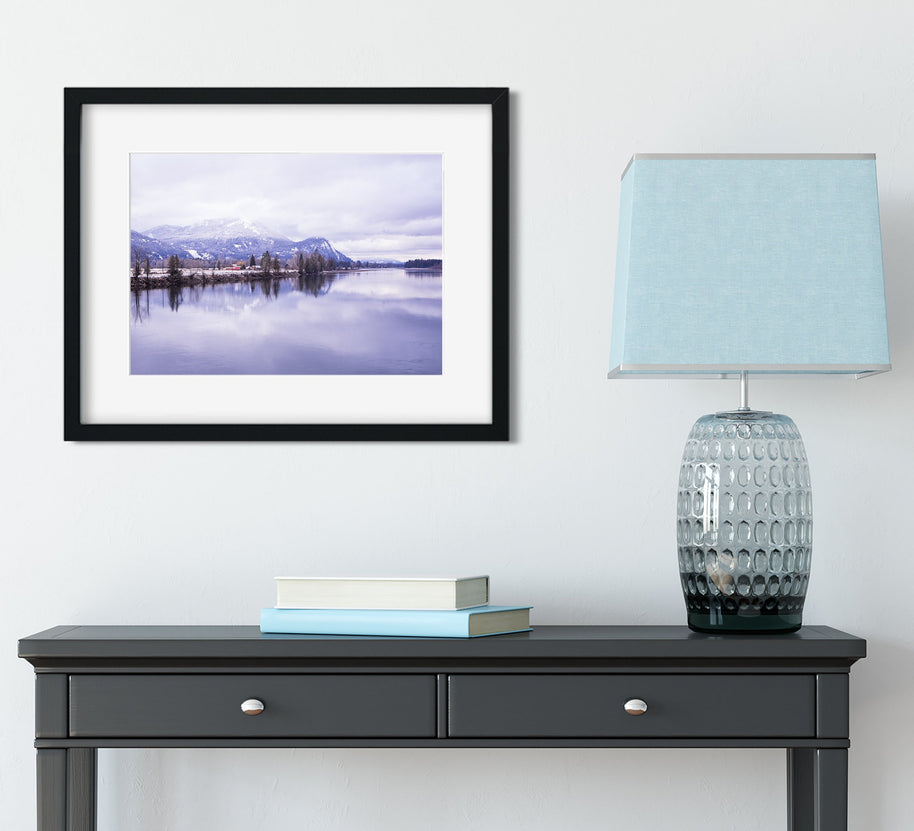 Spring Scenery Photo Print Clark Fork Idaho Nature