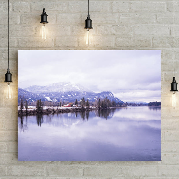 Spring Scenery Photo Print Clark Fork Idaho Nature