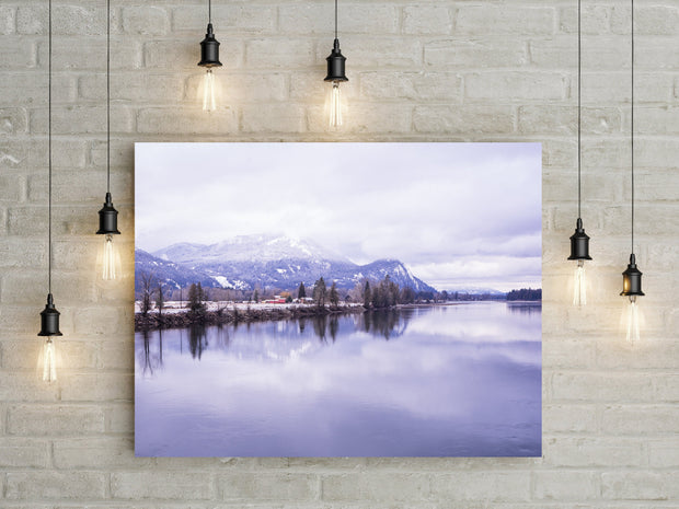 Spring Scenery Photo Print Clark Fork Idaho Nature