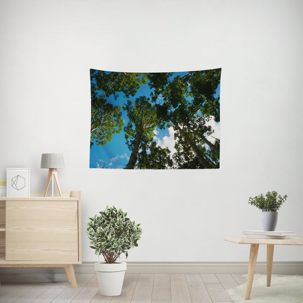Trees and Sky Nature Wall Tapestry - Decorative Tapestries