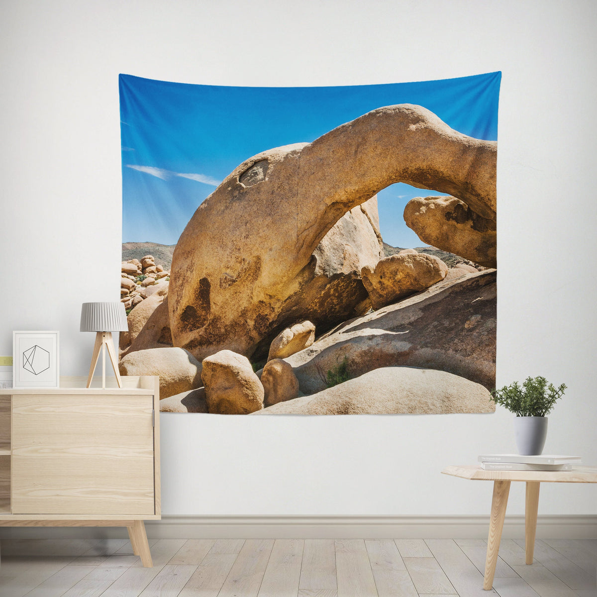 Joshua Tree Desert Wall Tapestry California Decor -