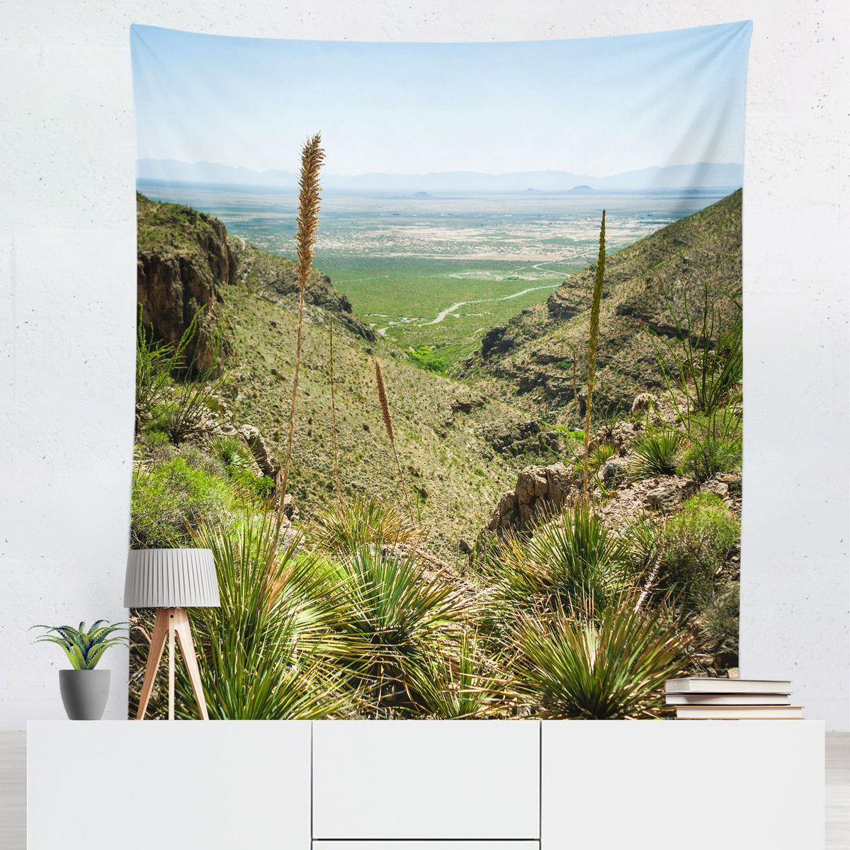 New Mexico Desert Wall Tapestry - Decorative Tapestries