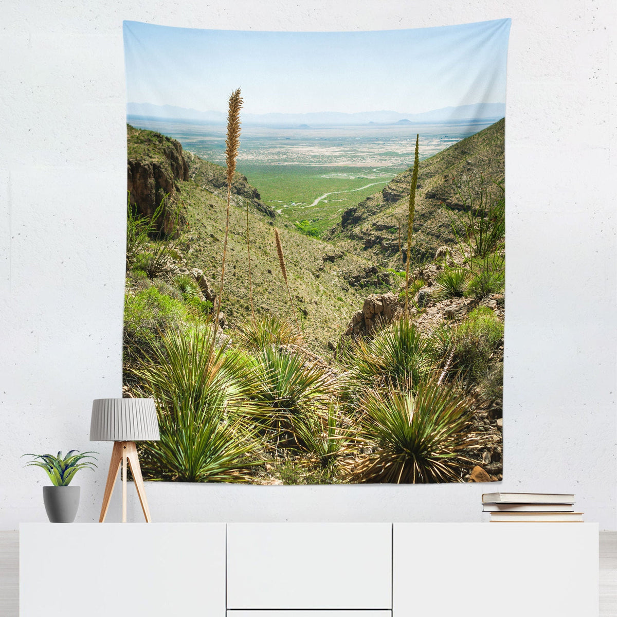 New Mexico Desert Wall Tapestry - Decorative Tapestries