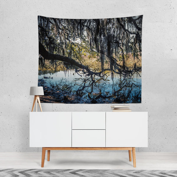 Tree Branches Modern Wall Tapestry Georgia Coast -