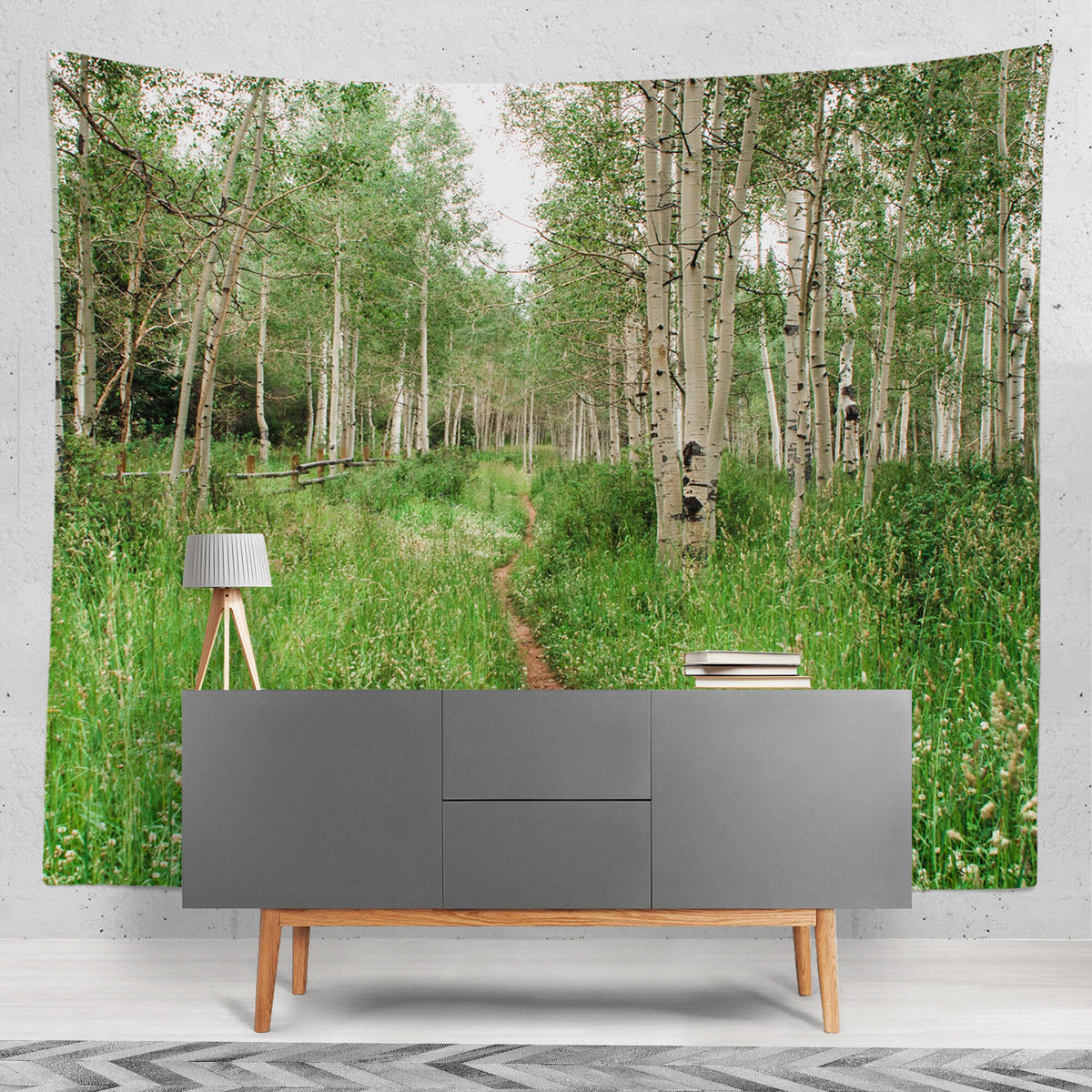 Walk in the Aspens Forest Wall Hanging - Decorative
