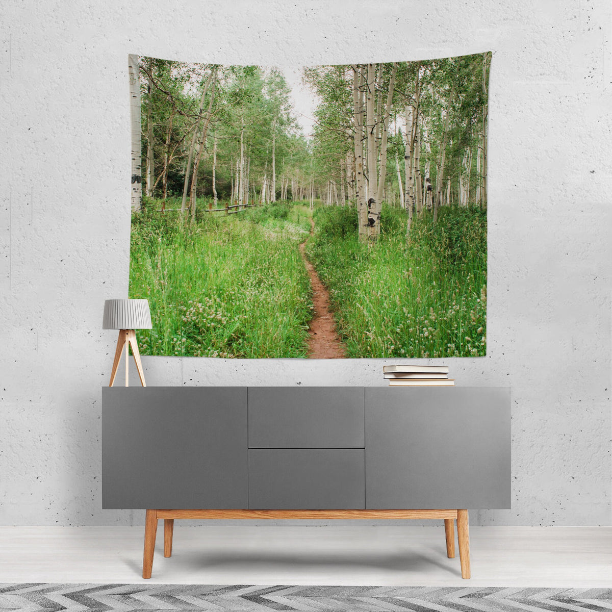 Walk in the Aspens Forest Wall Hanging - Decorative