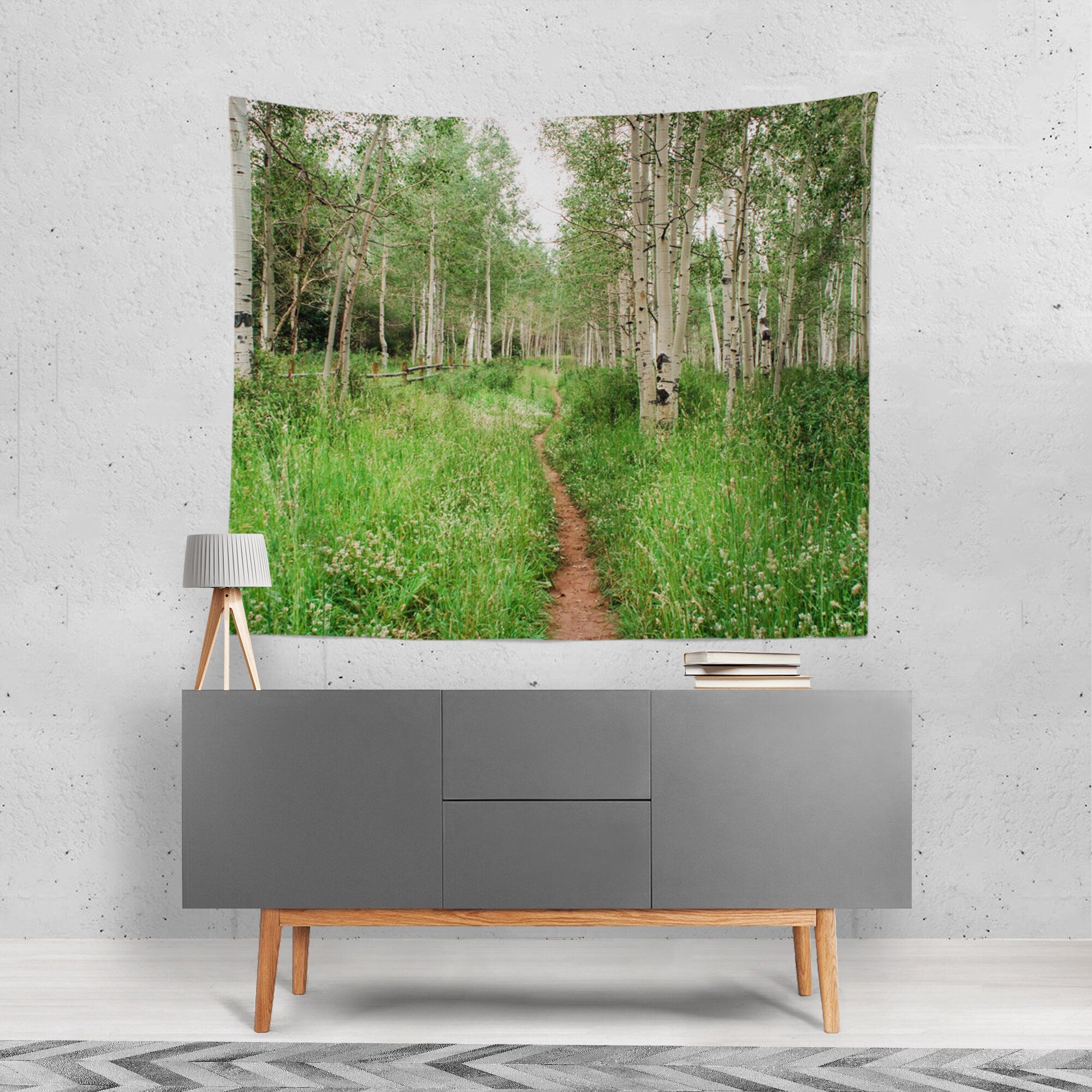 Walk in the Aspens Forest Wall Hanging - Decorative
