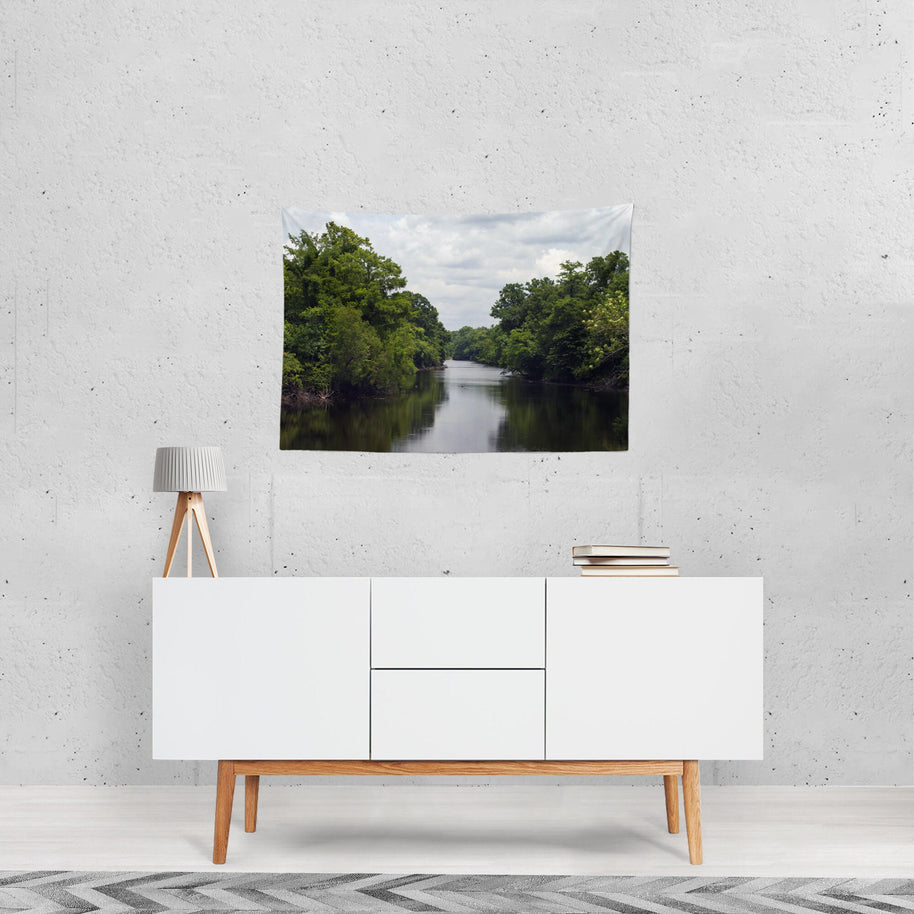 Louisiana Bayou River Wall Tapestry - Decorative Tapestries
