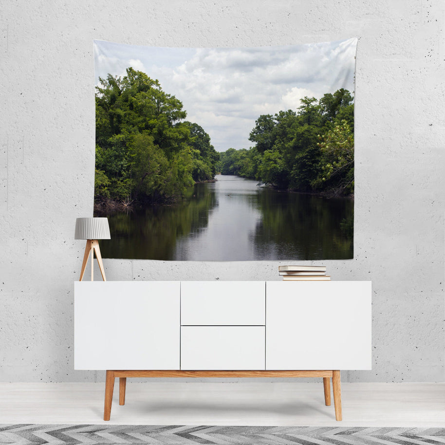 Louisiana Bayou River Wall Tapestry - Decorative Tapestries