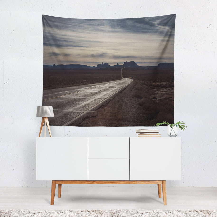Wanderlust Road Trip Southwest Tapestry Arizona Decor -