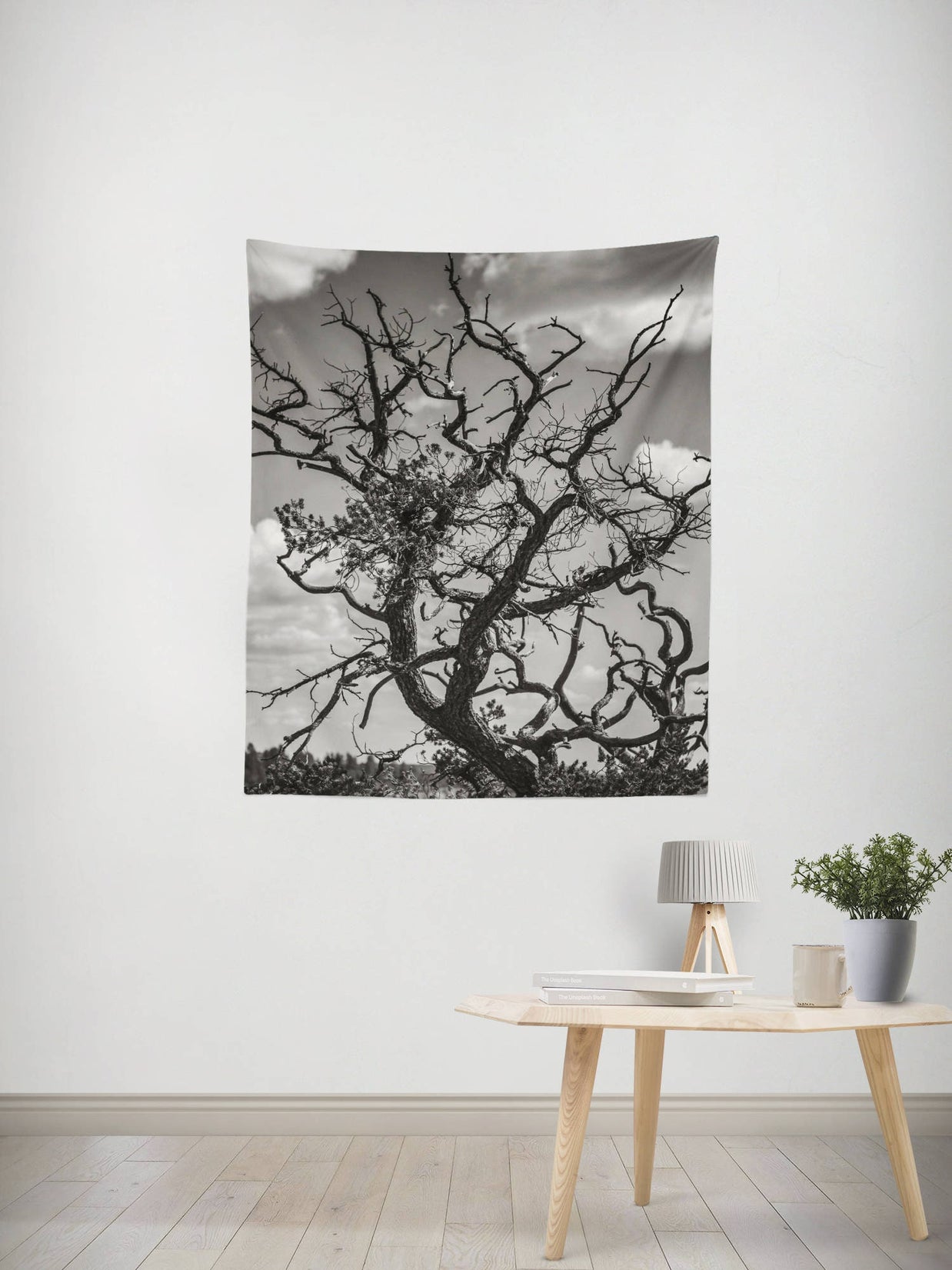 Southwest Desert Tree Branches Wall Tapestry - Decorative