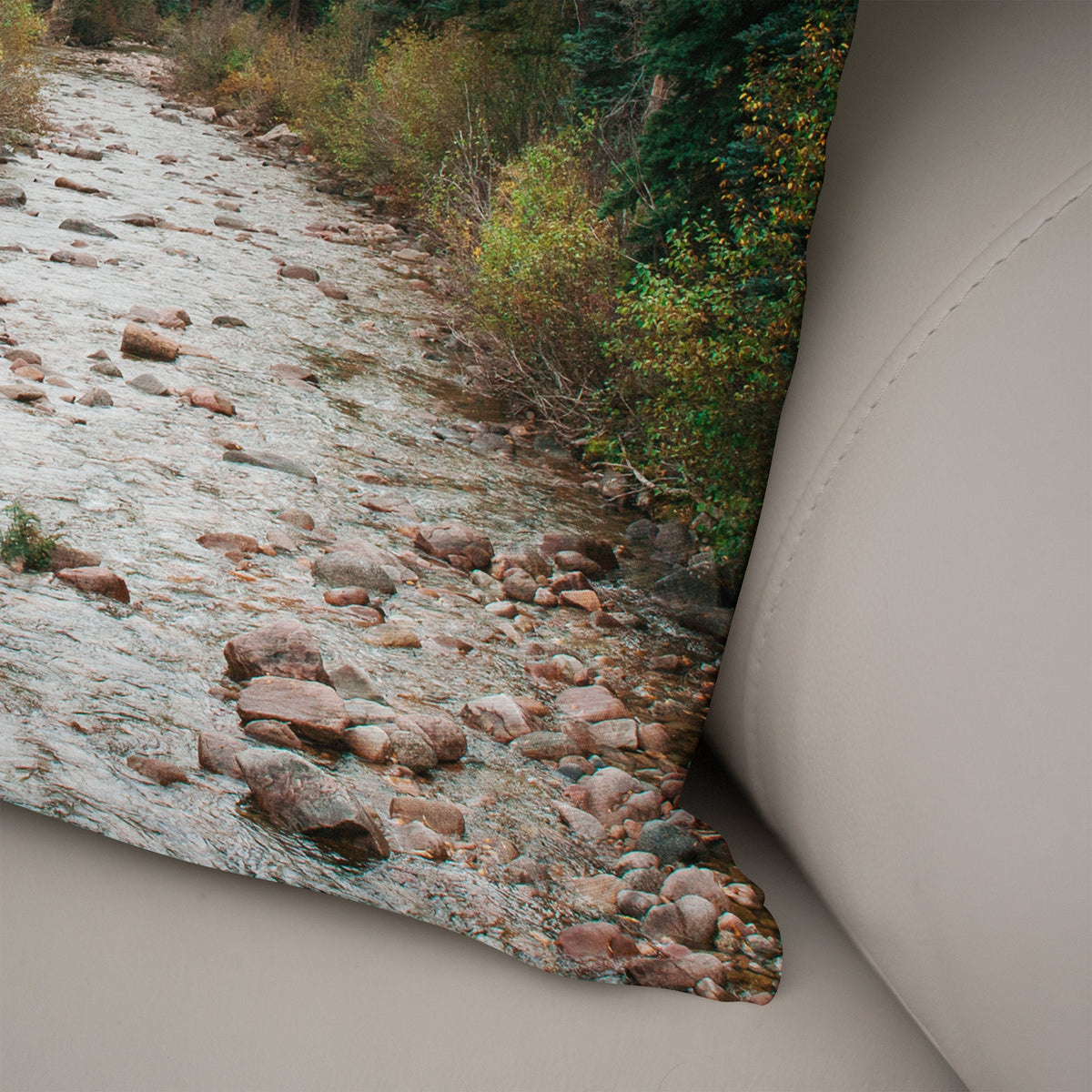 Forest Throw Pillow Cover Colorado Nature Decor - Pillows