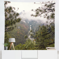 Yosemite Forest Wall Tapestry California Art - Decorative