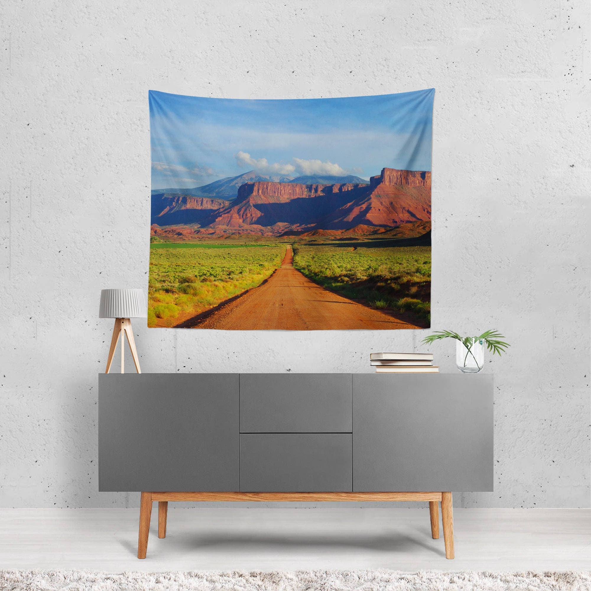 Four Corners Ranch Utah Wall Tapestry Moab - Decorative