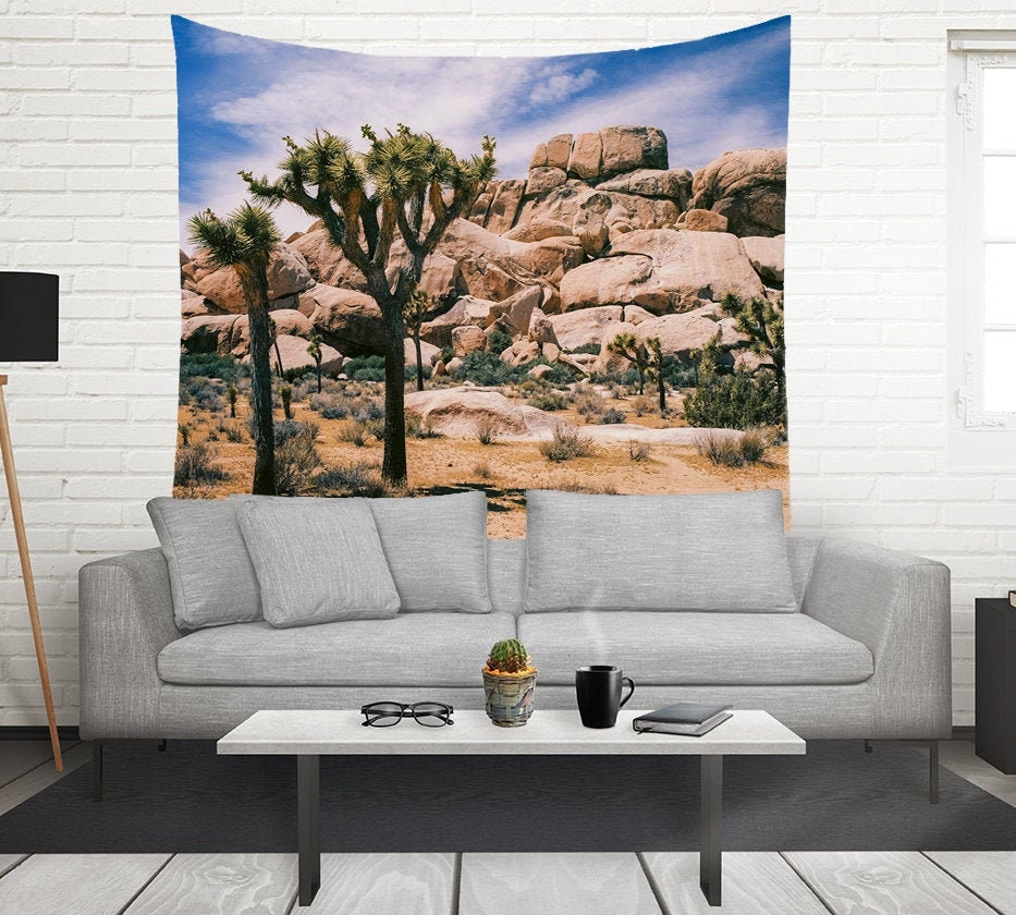 Joshua Tree Desert Wall Tapestry Southwest Hanging -