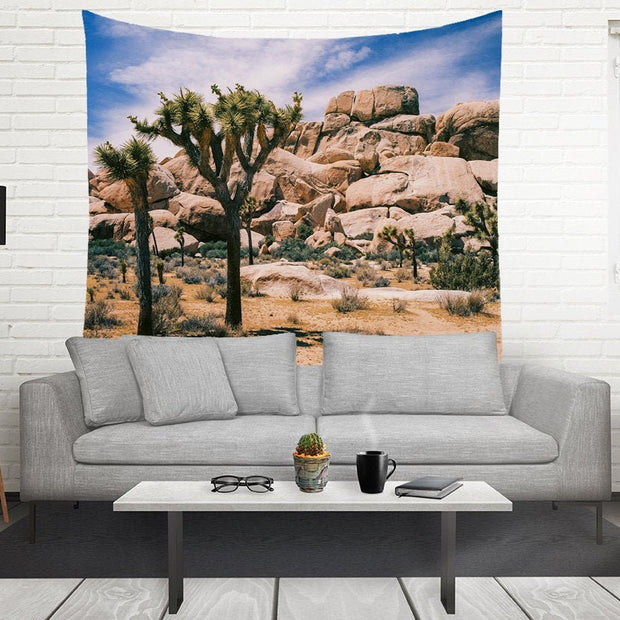 Joshua Tree Desert Wall Tapestry Southwest Hanging -