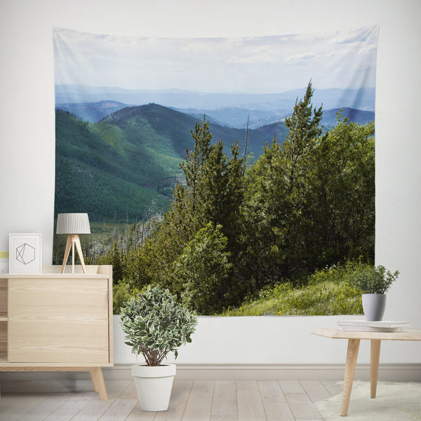 Pacific Northwest Trail Wall Tapestry Washington Mountains -