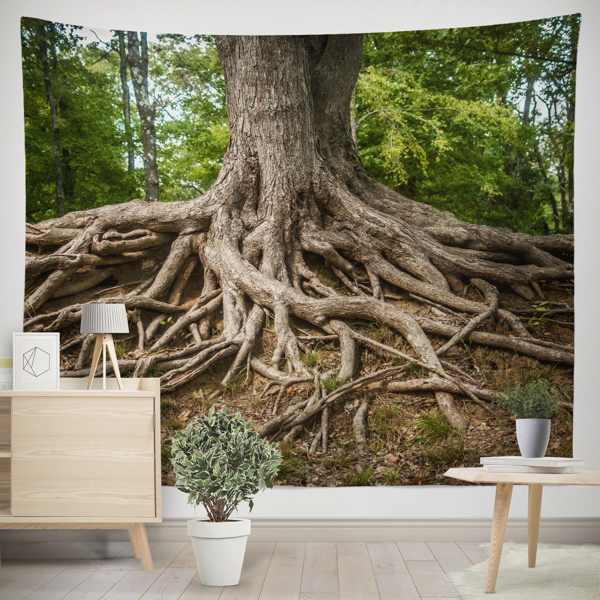 Tree of Life Wall Tapestry - Color - Decorative Tapestries