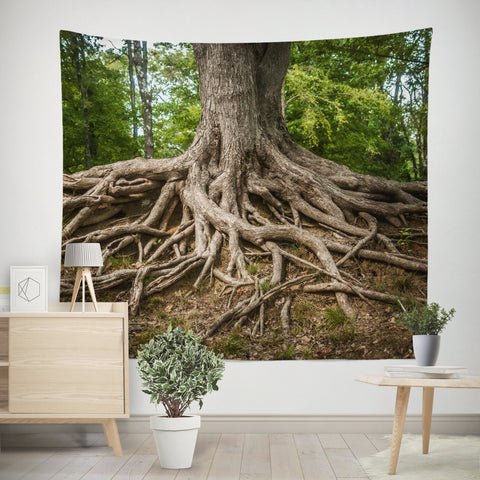 Tree of Life Wall Tapestry - Color - Decorative Tapestries