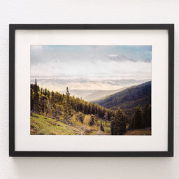 Epic Mountain Range Photo Print Nature Photography