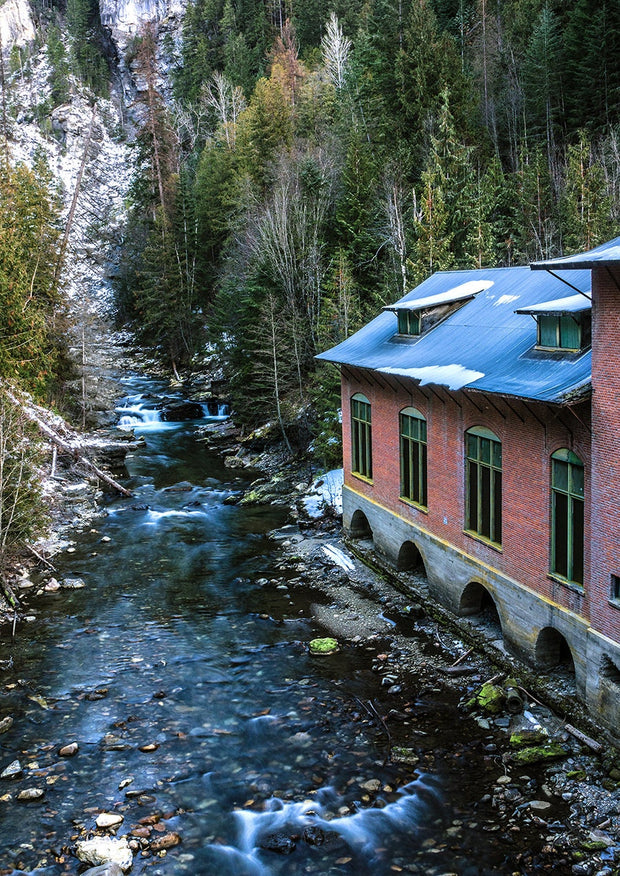 Brick Powerhouse Scenic Nature Photography