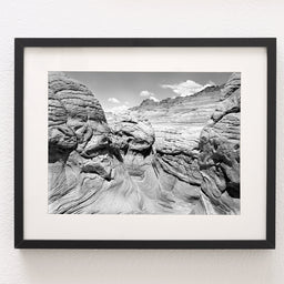 Black and White Desert Photography Film Photo The Wave