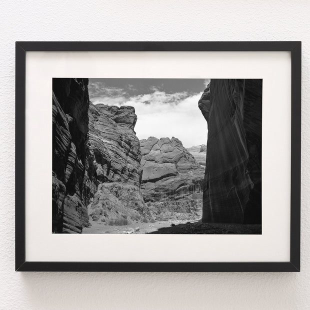 Utah Buckskin Gulch Photo Print Black and White Film