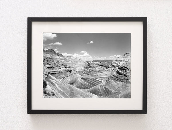 The Wave Black and White Photography Arizona Utah Large
