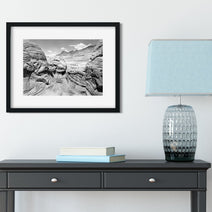 Black and White Desert Photography Film Photo The Wave