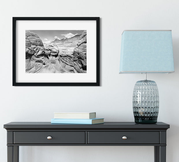 Black and White Desert Photography Film Photo The Wave