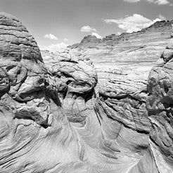 Black and White Desert Photography Film Photo The Wave