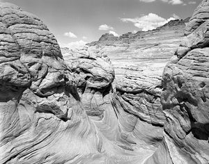 Black and White Desert Photography Film Photo The Wave