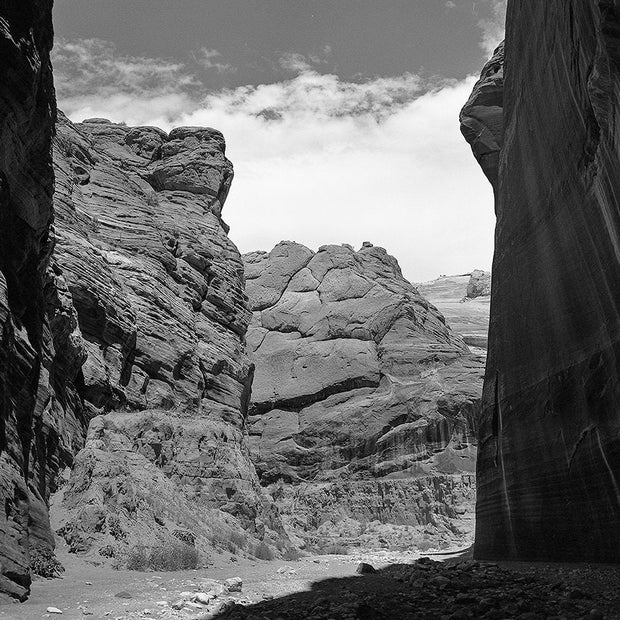 Utah Buckskin Gulch Photo Print Black and White Film