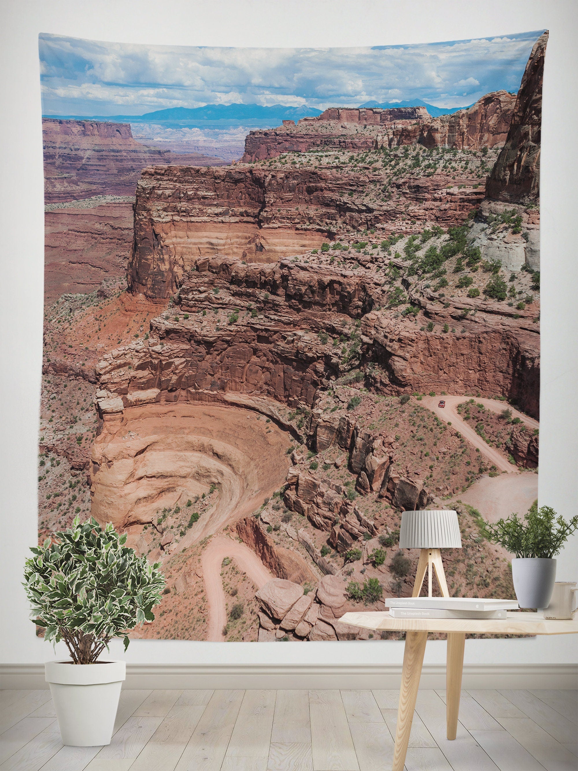 Canyonlands White Rim Trail Southwest Wall Tapestry -