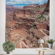 Canyonlands White Rim Trail Southwest Wall Tapestry -